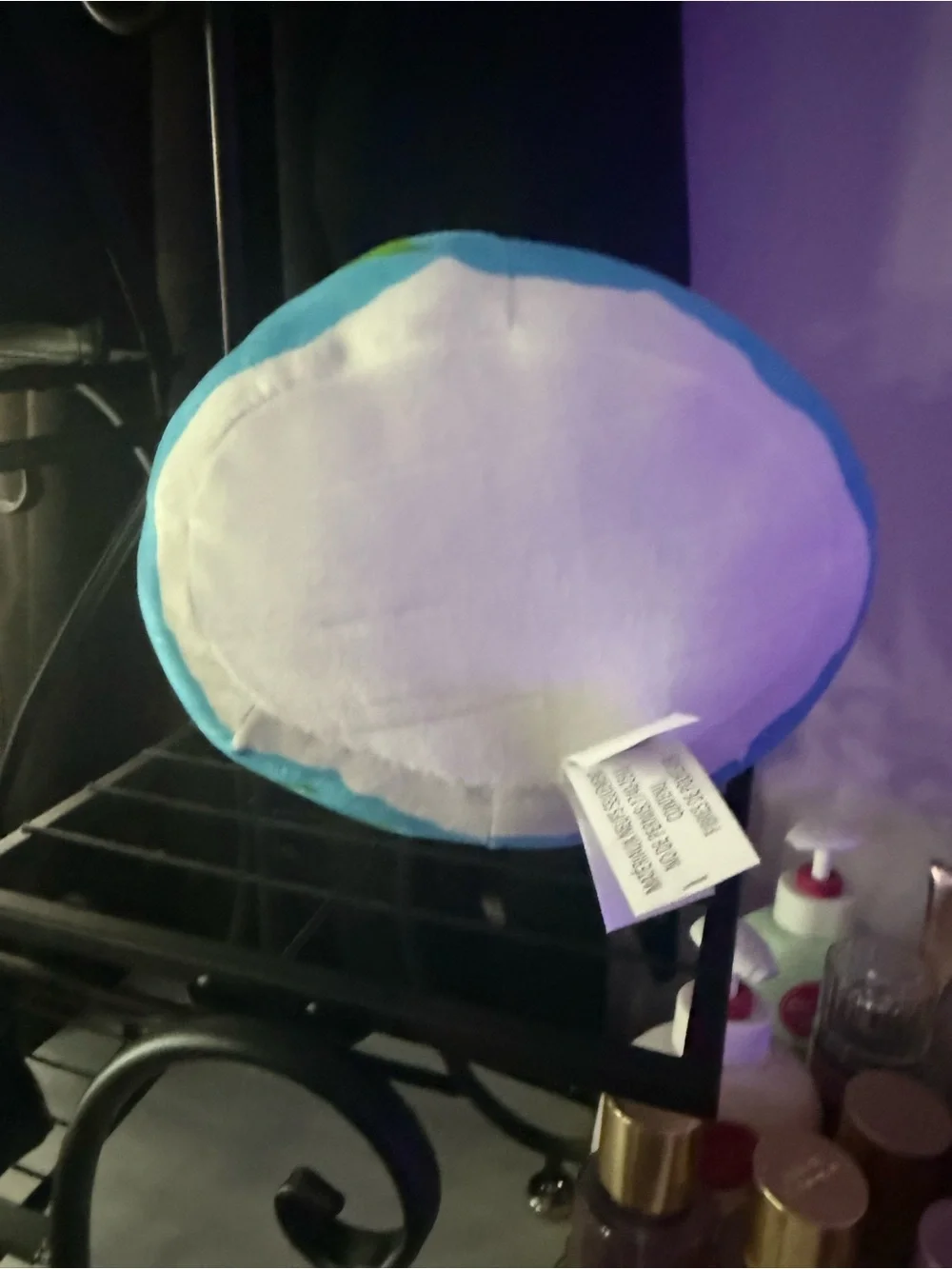 Squishmallows Plush Earth Pillow - Light Blue & Green